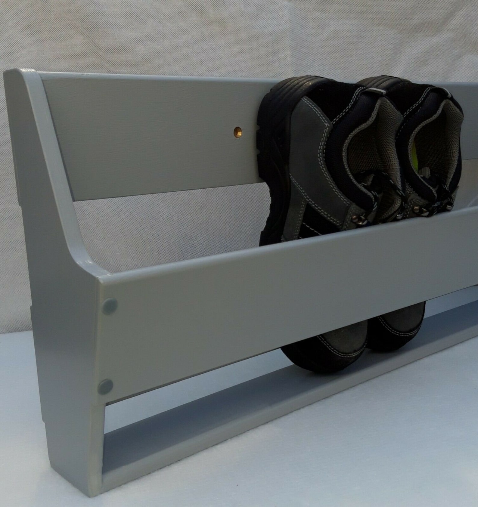 Wall Mounted Shoe Rack/storage Unit Dulux Diamond Satinwood - Etsy