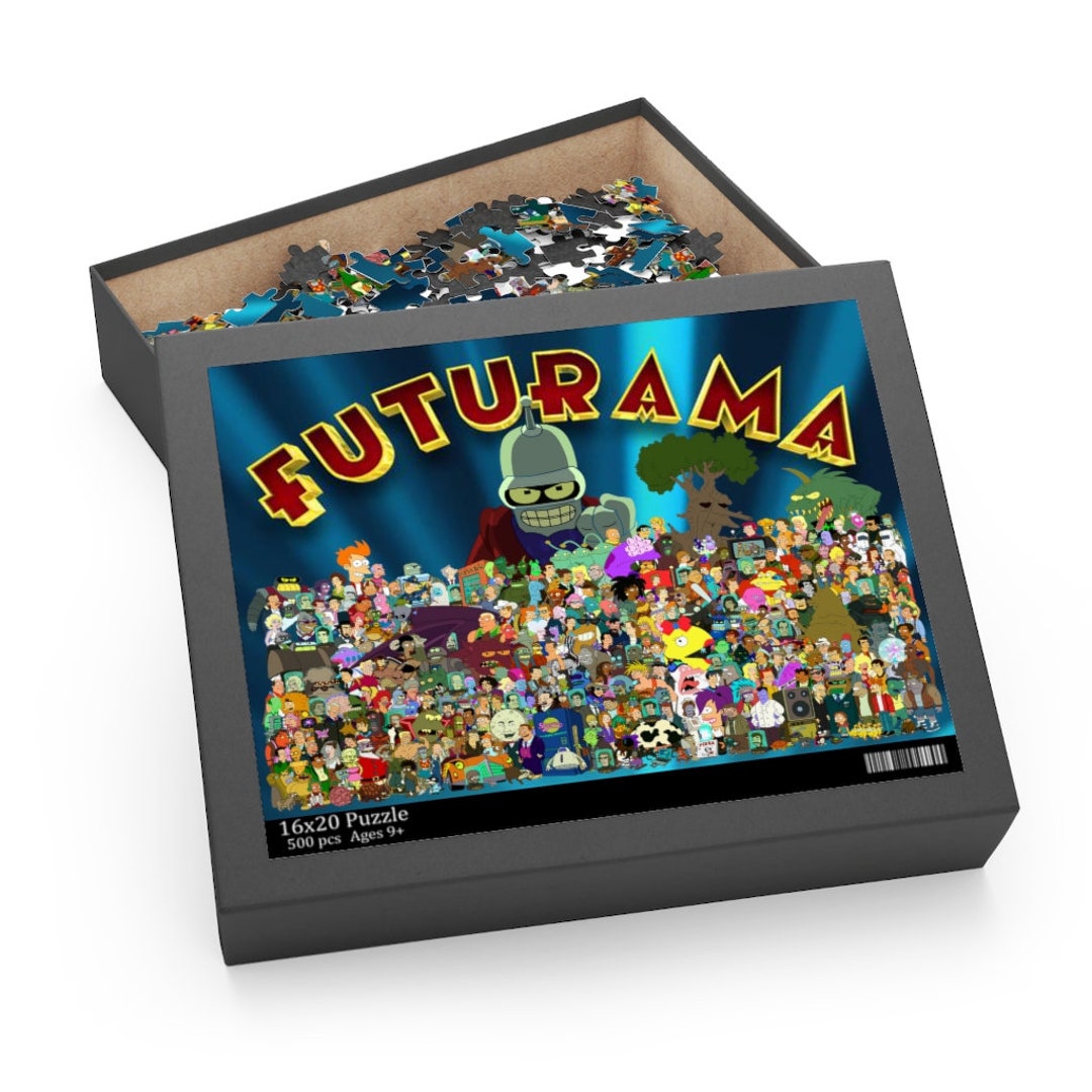 All Futurama Puzzle 120, 252, 500piece Etsy