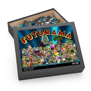 All Futurama Puzzle (120, 252, 500-Piece)