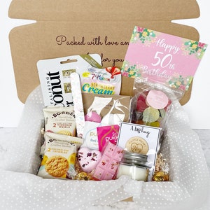 Gift basket for 50 year old woman clearance