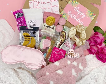 Self Care Pamper Hamper | Spa Box For Her | Giftbox | Birthday Present | Friend, Aunt, Mum, Sister | Carepackage | Postal Gift