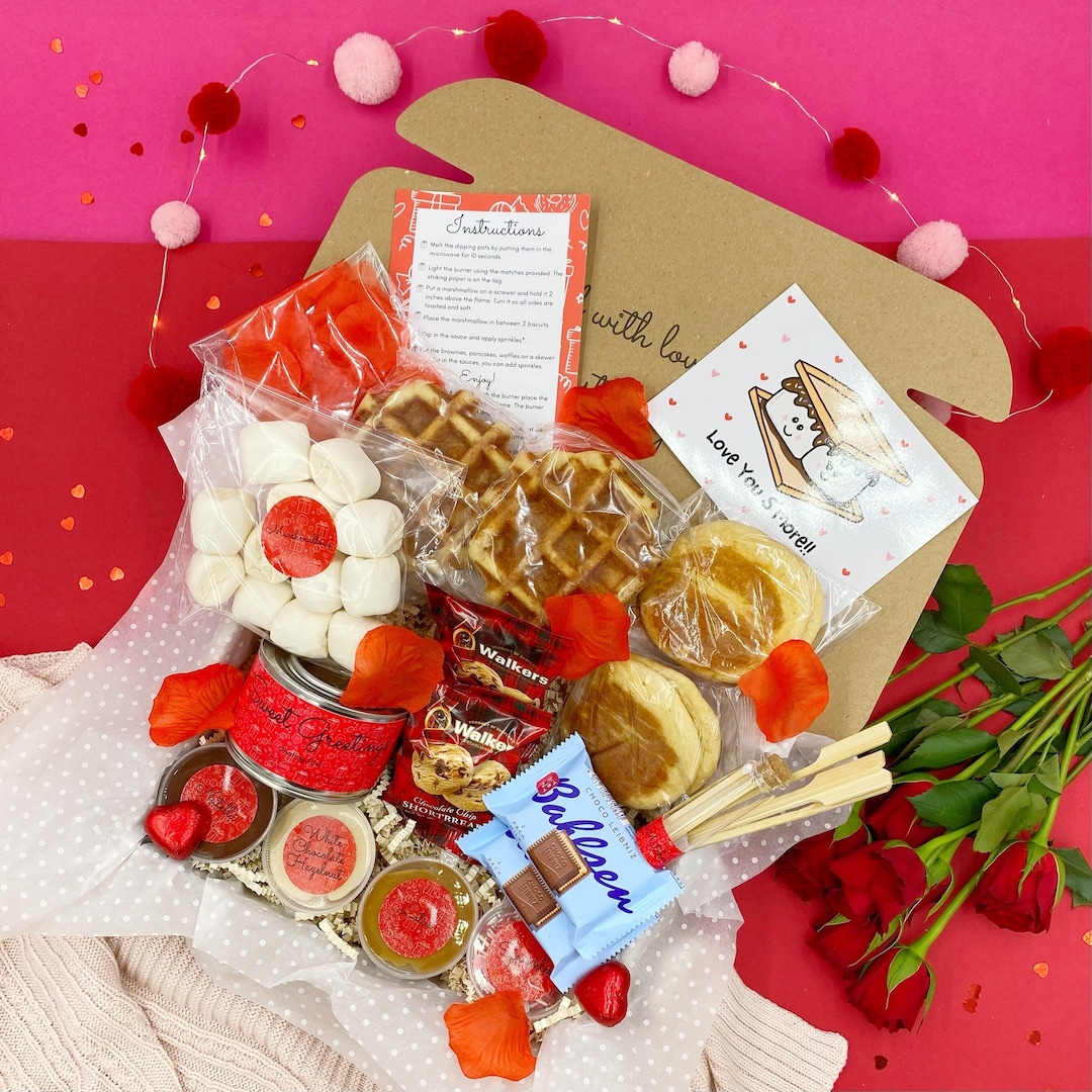 S'mores & Chocolate Fondue Kit, Movie Night, Date, Anniversary, Hamper, Treat, New Home, Smores