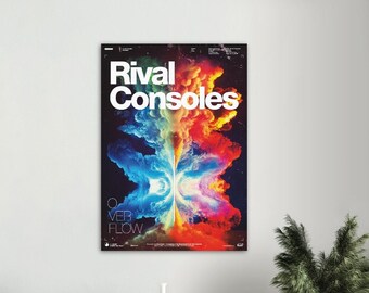 Rival Consoles – Overflow – Alternative Poster Artwork