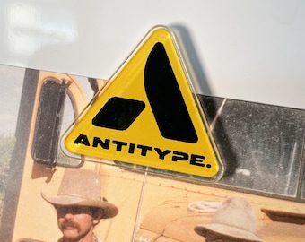 ANTITYPE - Acrylic Pin Magnet (3mm / 0,12" thickness)