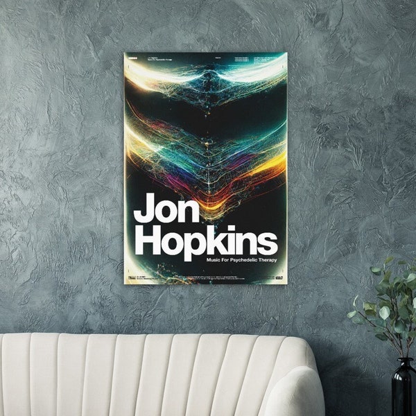 Jon Hopkins – Music for Psychedelic Therapy – Alternative Poster Artwork