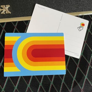 Carte postale arc-en-ciel CC