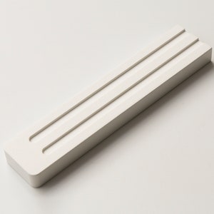 Mesusa, weiße Mesusa, Aluminium Mesusa-Fall, Judäa, jüdisch, hergestellt in Israel, jüdisches Hochzeitsgeschenk, Judaica Geschenk, moderne Mesusa