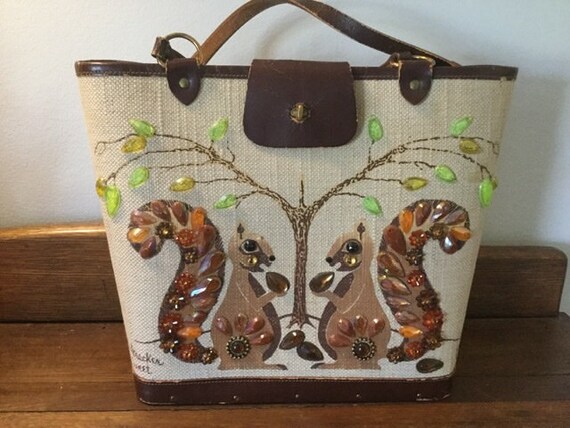 Enid Collins NutcrackerSweet vintage handbag