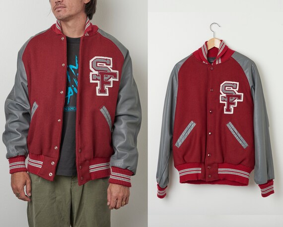 Vintage Letterman Jacket / SF Varsity 
