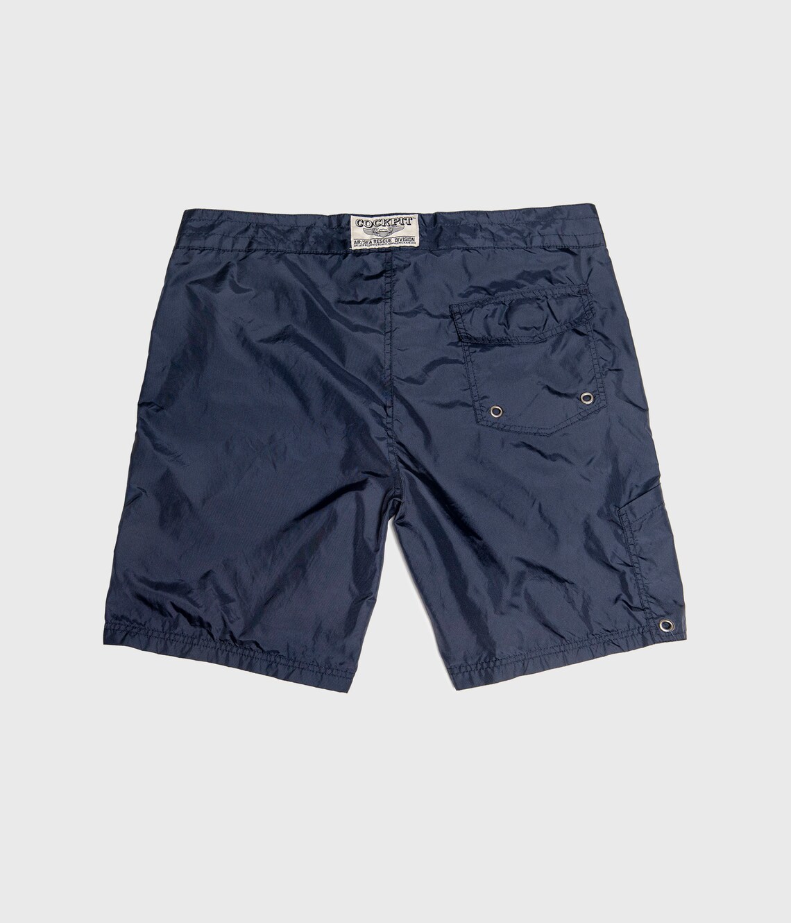 Nylon Surf Shorts / Birdwell Style Navy Blue Shorts / Cockpit | Etsy