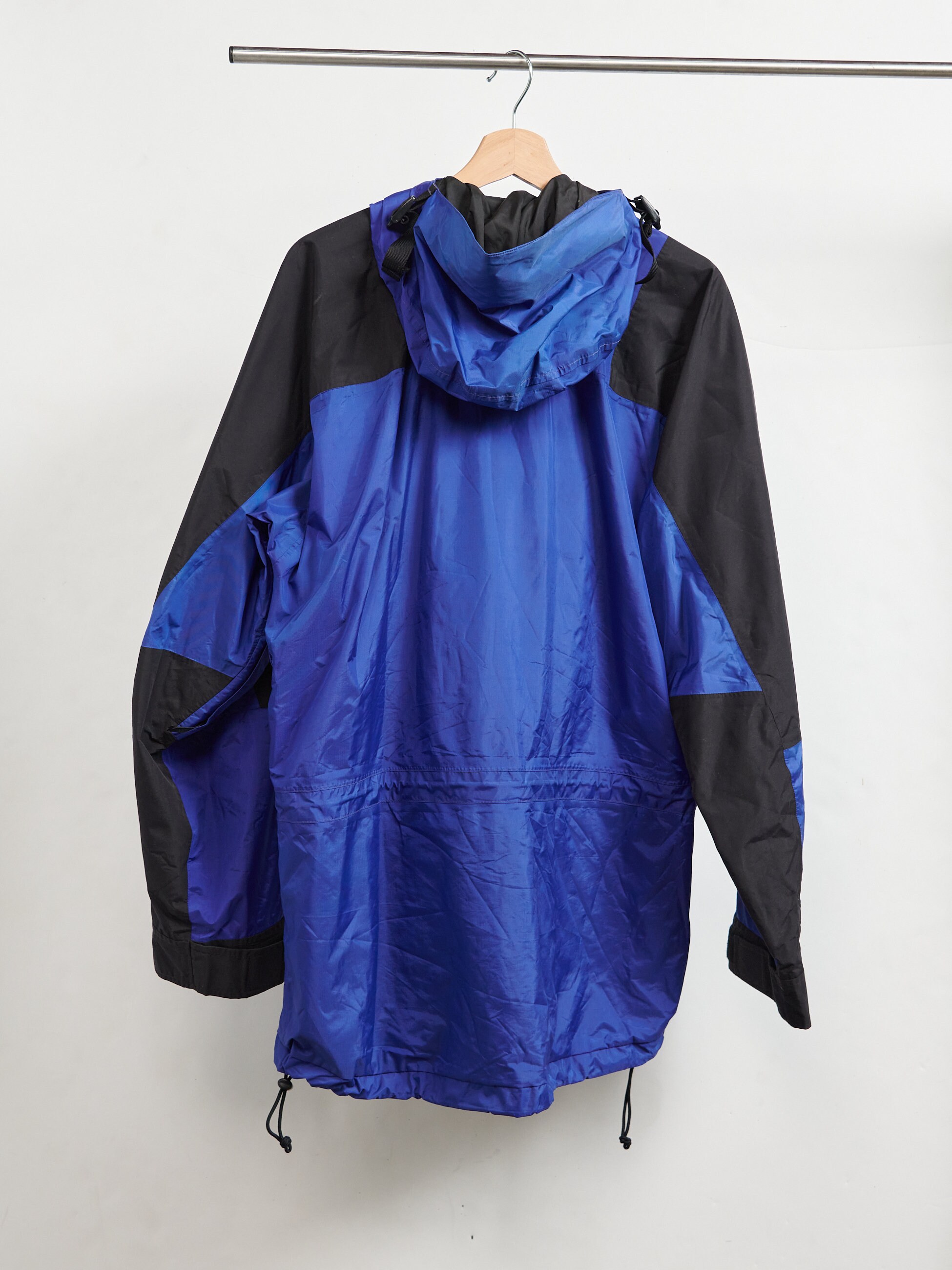90'S THE NORTH FACE Ripstop Nylon Jacket Men's Size L Nylon blue type Vintage Second Hand