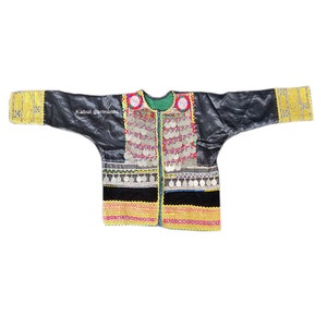 Afghani hand made Vintage 1900s Coat with coins Ready Piece