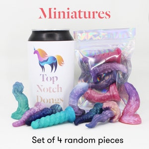 Cute Miniatures - Squishy Fantasy Toys | Set of 4 PCS