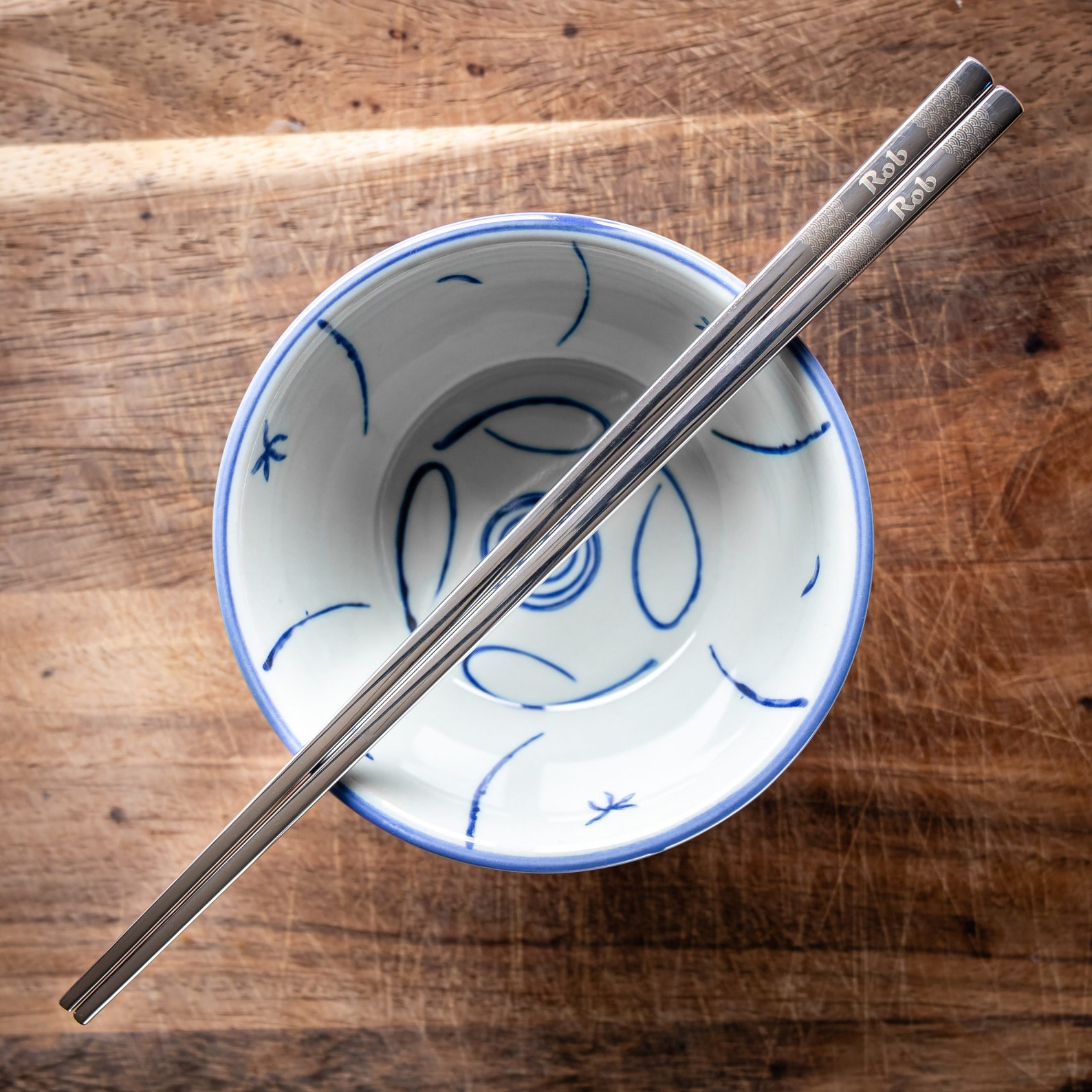 Personalised Japanese Metal Chopsticks Gift Wedding Chinese Etsy