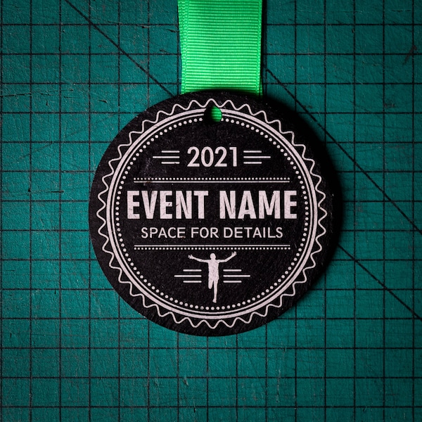 Personalised Welsh Slate Medal Design 12 Custom Medals Race Award Personalized Marathon 10k Run Virtual Cycle Football Swim Finisher Sports