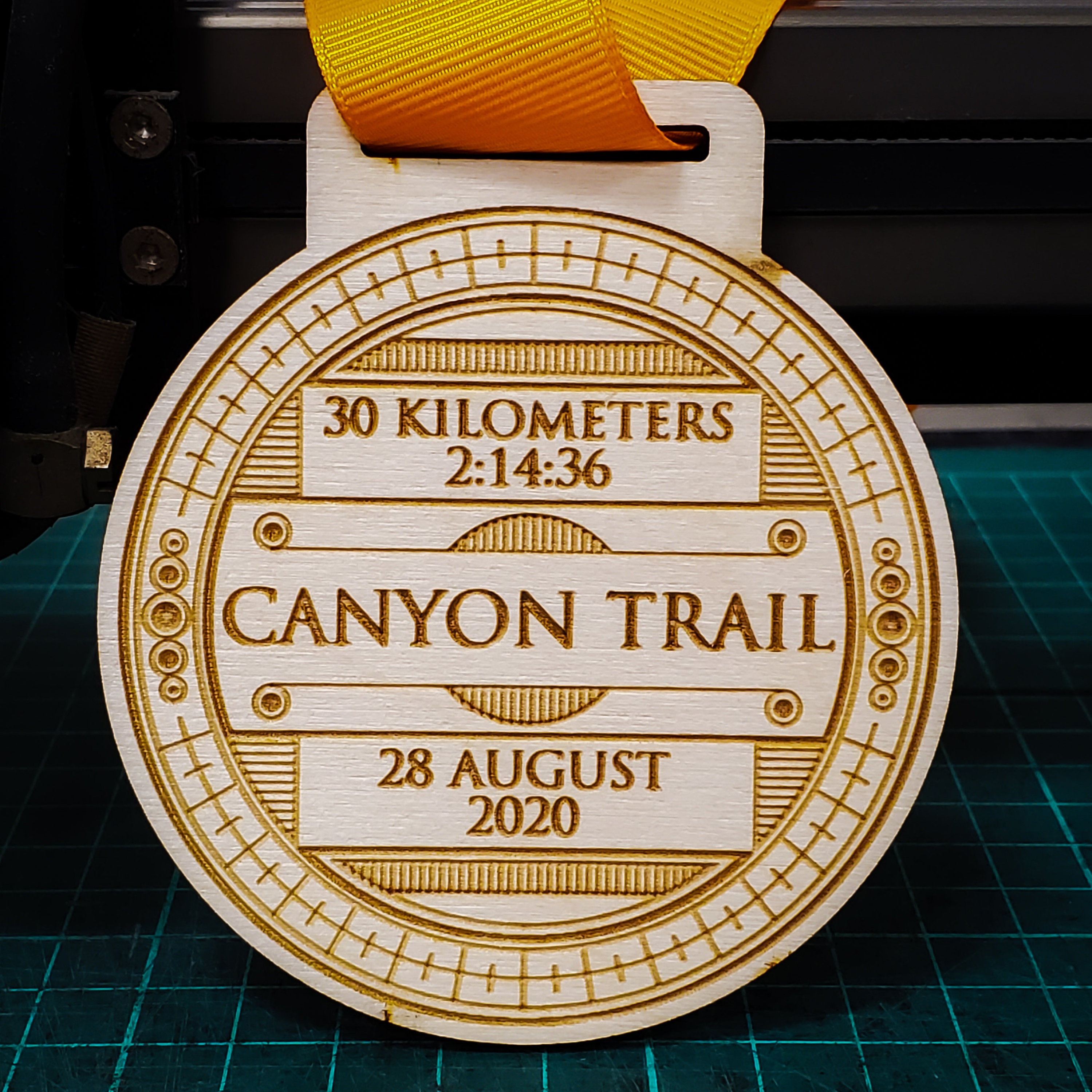 Medalla de madera personalizada 14 Sport Custom Medals Race | Etsy