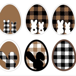 Osterhase und Ei SVG Bundle | Osterdeko | Lasergeschnittene Datei | SVG-Datei | Glühschmiede