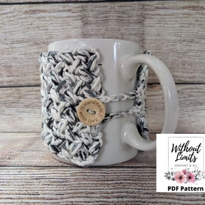 Mug Cozy Crochet Pattern; Easy, Perfect Gift