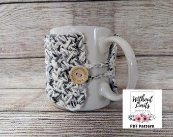 Mug Cozy Crochet Pattern; Easy, Perfect Gift