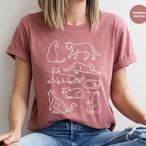 Cat T Shirt, Cat Lover Gift, Funny Cat Shirt, Cat Mama TShirt, Gift For Fur Mom, Cute Cat T-Shirt, Cat Tee