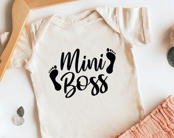 Mini BOSS & The Boss Bébé-Ensemble Cadeau Avec Bébé T-shirt & MOTHER'S T-Shirt Mini BOSS & The Boss Bébé-Ensemble Cadeau Avec Bébé T-shirt & MOTHER'S T-Shirt