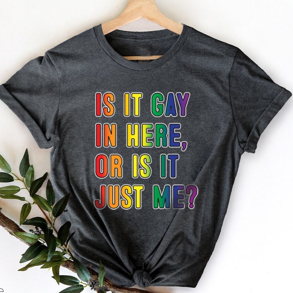 Lgbt Shirt, Gay Pride Shirt,Proud Ally Shirt,Gay Lesbian Tee,Is It Gay Here Shirt,Lgbtq Shirt,Lesbian Shirt, Rainbow Shirt, Retro Lgbt Shirt Georgiasbulldogs