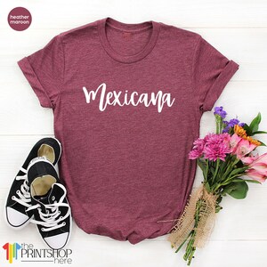 Mexicana TShirt, Latina Shirt, Latina Power Shirt, Women Empowerment, Feminist T Shirt, Mexicana Shirt, Mexicana Gift image 4