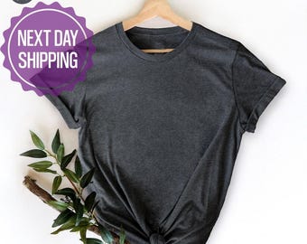 Bulk Shirts for Customization, Wholesale Blank T-Shirts, Plain Unisex Tee, Blank Tanktop for Crafting, Blanks Women V-neck Shirt