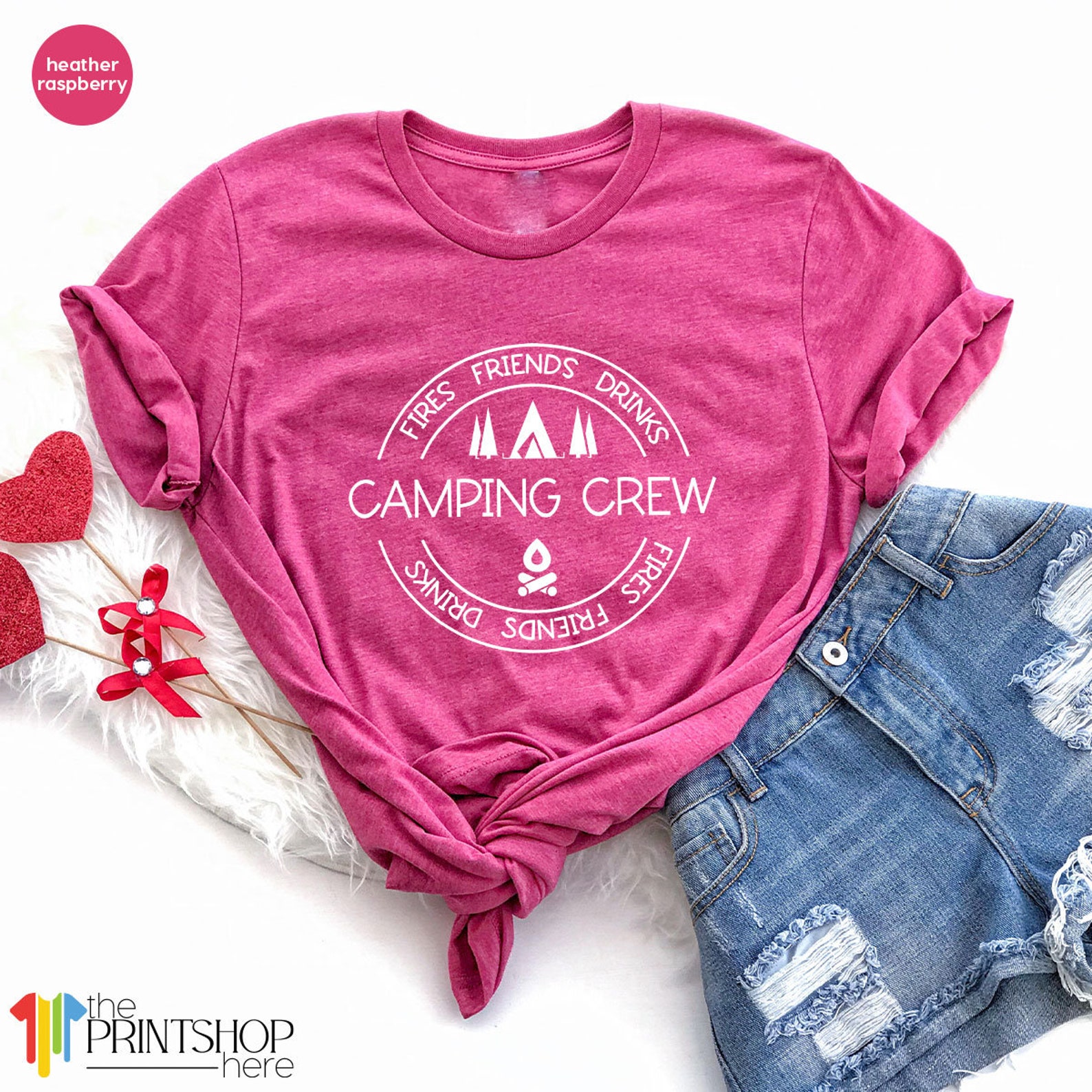 Camping Crew Tshirt Camp Crew Shirts Family Camping Shirt Etsy
