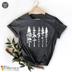 Tree Shirt, Forest T Shirt, Family Camp Shirts, Hiking T-Shirt,Camping TShirt, Shirts for Women,Camping Life Shirt,Weekend Shirt,Camping Tee