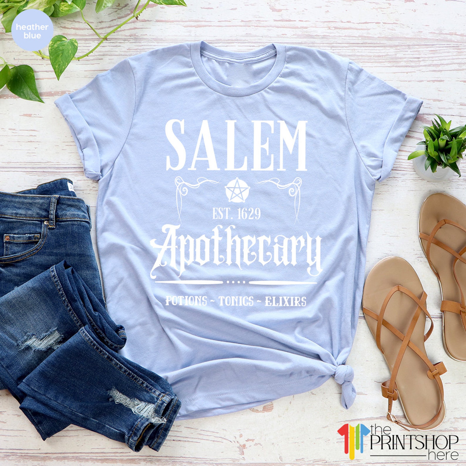 Salem Shirt Pastel Goth Shirt Salem Apothecary Shirt | Etsy