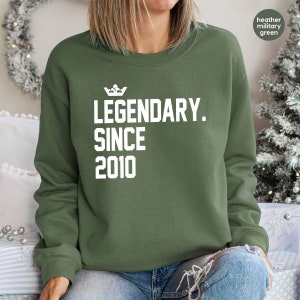 13th Birthday Sweatshirt, 13th Birthday Gift, Thirteen Birthday Sweatshirt, 13 Years Old Sweatshirt, 13 Years Old Gift, Birthday Sweatshirt