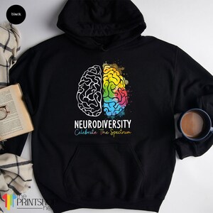Autism Awareness Shirt, Autism Support Shirt, Neurodiversity T-Shirt, Neurodiversity Celebrate the Spectrum T Shirt, Autism Gifts afbeelding 6
