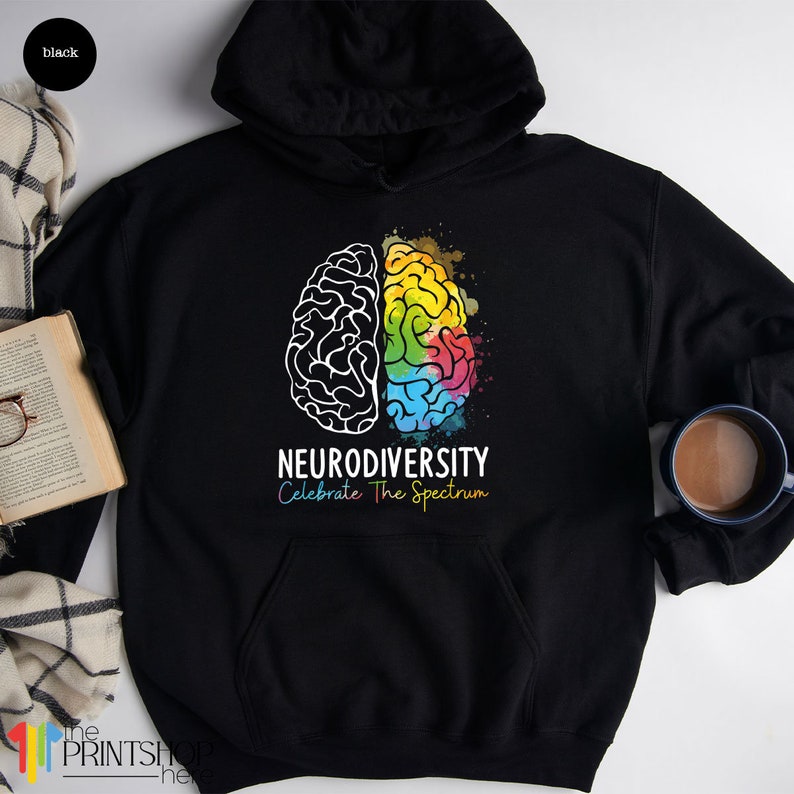 Autism Awareness Shirt, Autism Support Shirt, Neurodiversity T-Shirt, Neurodiversity Celebrate the Spectrum T Shirt, Autism Gifts afbeelding 6