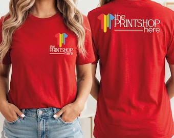 Customized Company Shirts, Custom Logo Design Shirt, Personalized Gifts, Business Logo T-Shirt, Company Logo Gifts, Brand Logo Vneck Tshirt