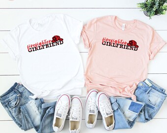 firefighter girlfriend moletom com capuz