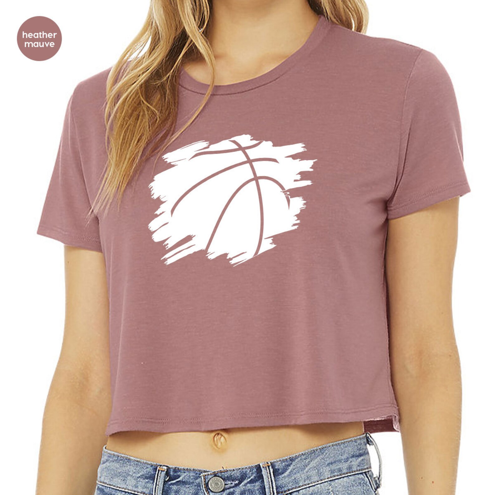 Basketball Crop Top Basketball Player Crop Basketball Day Etsy