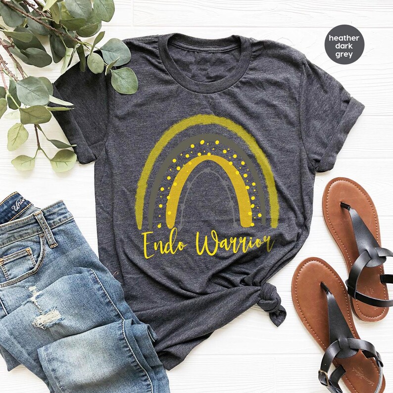 Endometriosis Warrior Shirt, Endometriosis Crewneck Sweatshirt, Endometriosis 1 in 10 Tee, Endometriosis Gift, Endometriosis Awareness Tees immagine 3