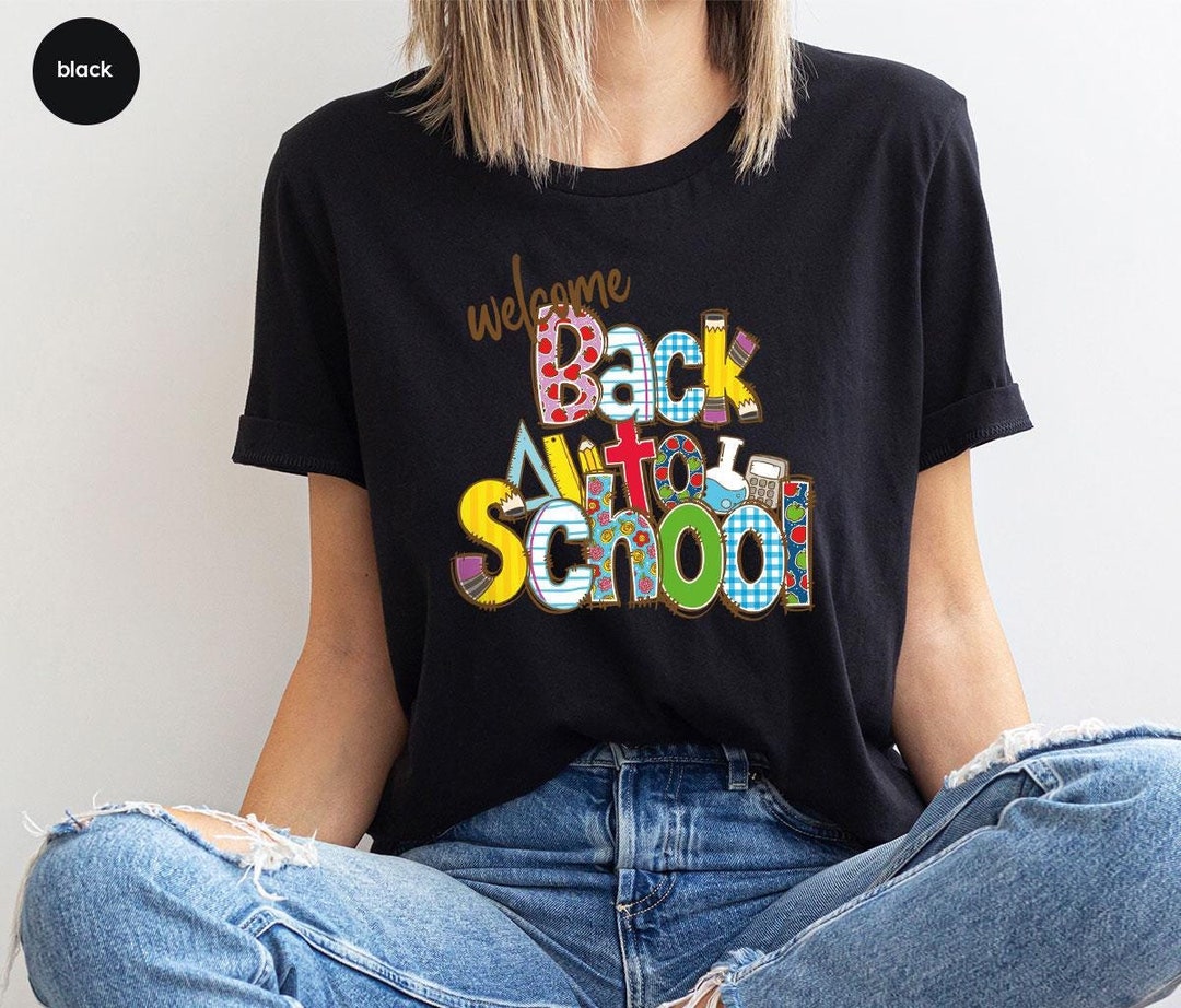 Funny Back to School Shirt, First Day of School Gifts, Trendy Science ...