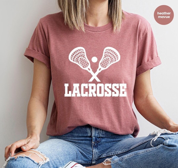 Lacrosse Shirt, Sports T-Shirt, Lacrosse Mom Shirt, Lacrosse Player T-Shirt, Lacrosse Gifts, Lacrosse Graphic Tees, Gift for Him
