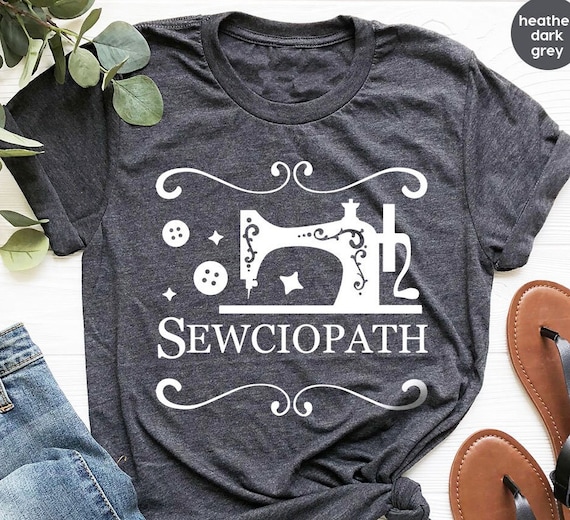 Womens Woman With Sewing Machine T-Shirt Womens Woman With Sewing Machine T-Shirt