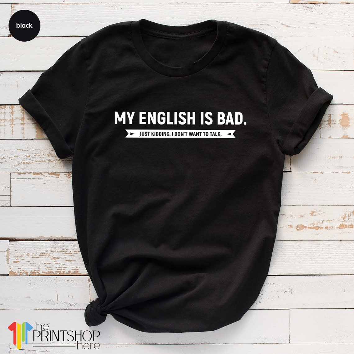 Funny English Shirt Bad English ShirtFunny Grammar Shirt Etsy