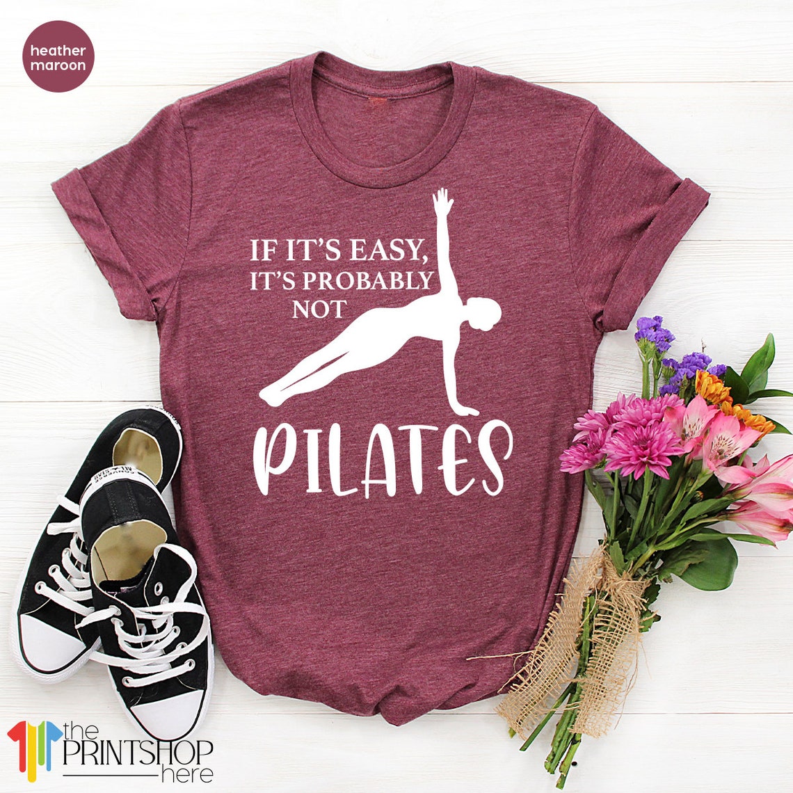 Pilates TShirt Funny Pilates Shirt Pilates Lover Gift Etsy