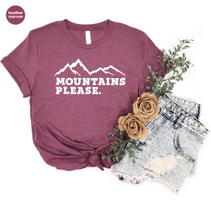 Family Camp Shirts, Camping TShirt, Hiking T Shirt, Gift For Hiking image 8