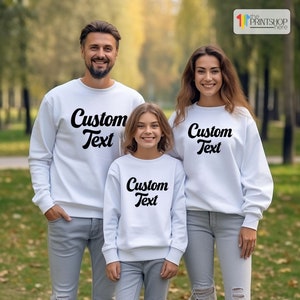 Personalized Long Sleeve Shirt, Custom Long Sleeve T-Shirt, Customized Tee, Personalized Gift, Custom Text Long Sleeve Shirt, Saying Shirt