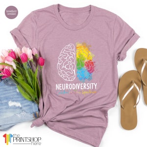 Autism Awareness Shirt, Autism Support Shirt, Neurodiversity T-Shirt, Neurodiversity Celebrate the Spectrum T Shirt, Autism Gifts afbeelding 5
