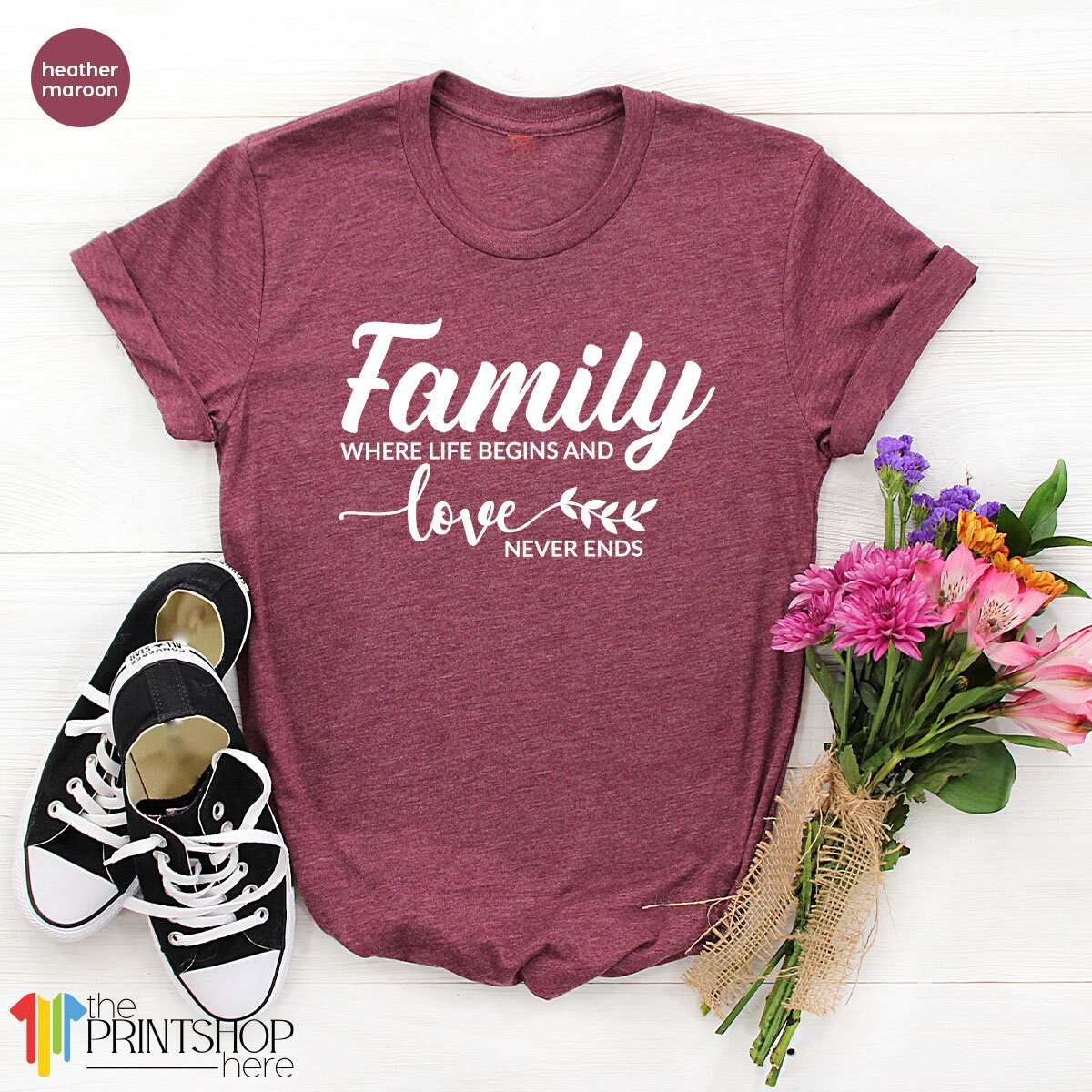 family is love t shirt design