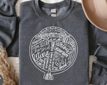 Optometry Sweatshirt, Optometry Gifts, Eye Graphic Sweatshirt, Optometrist Gift, Optical Hoodie, Women's Sweatshirt, Eye Anatomy Hoodie