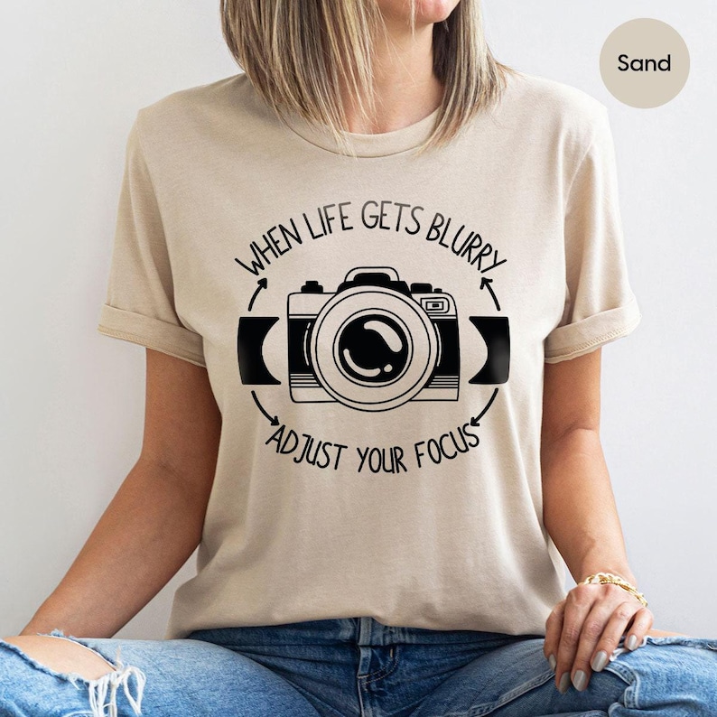 Funny Photographer Shirt, Camera TShirt, Photograph Lover T Shirt, Photography Shirts, Camera Tee, Camera Lovers T-Shirt, Photographer Gift image 5