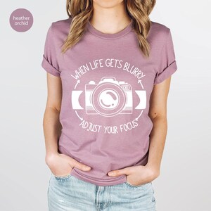 Funny Photographer Shirt, Camera TShirt, Photograph Lover T Shirt, Photography Shirts, Camera Tee, Camera Lovers T-Shirt, Photographer Gift image 4